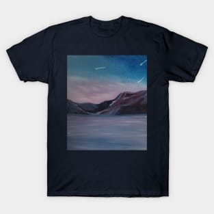 wish upon a star oil painting by Tabitha Kremesec T-Shirt